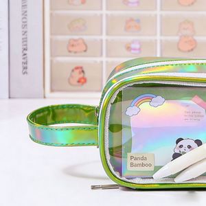 Customized Portable <b>Transparent</b> PVC Pen <b>Bag</b> <b>Makeup</b> Storage Wholesale - Product Image 2