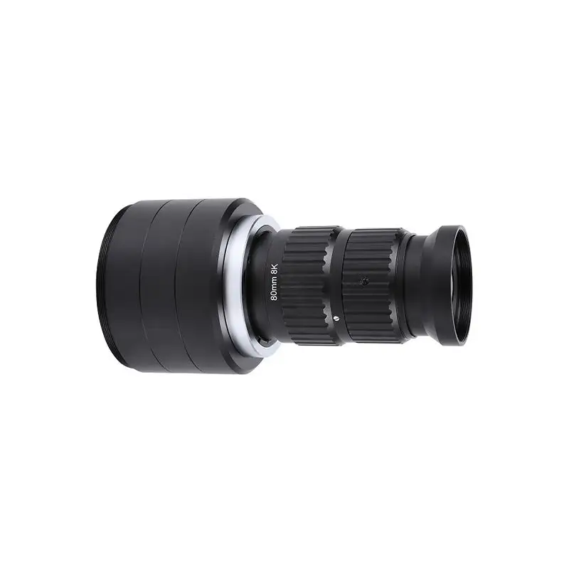 Lentille de vision de machine de balayage de ligne fixe de bonne qualité Extra haute résolution M90-mount 16K5u 80mm