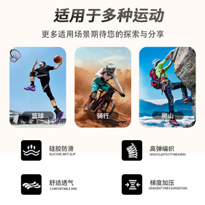 Genouillère de sport professionnelle gris-vert avec support à ressort à mémoire de forme, unisexe, pour entraînement et fitness en extérieur - Product Image 5