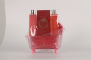 Nuovo Arrivo 2026: Set Bagno Lusso a Forma di Vasca Rosa, Kit Cura Corpo con Sale Minerale Profumato alla Fragola – Regalo Unico per Compleanno e Festa della Mamma - Product Image 5
