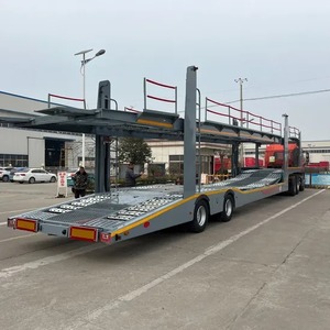 Semi-remorque en acier robuste de haute qualité <span class=keywords><strong>Transport</strong></span> automobile commercial Entreprise de camionnage Besoins de <span class=keywords><strong>transport</strong></span> de véhicules pour flotte automobile - Product Image 1