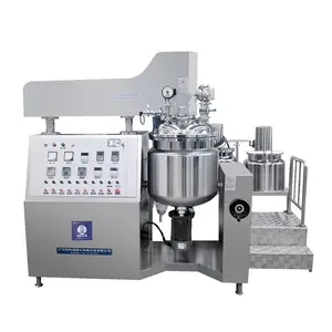 Mayonez yoğunlaştırılmış süt vakum emülsifiye mikser makinesi isıtma homojenleştirici ekipmanları