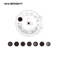 Projecteur de scène LED BSWF à tête mobile pour extérieur 700W, étanche IP66, double motif, CMY & CTO pour concerts, DJ, discothèques et événements