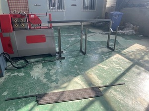 Machine à redresser les barres d'armature à conversion <span class=keywords><strong>de</strong></span> fréquence TCYT 0-106 m/min, machine à redresser et à couper les barres d'acier CNC - Product Image 6