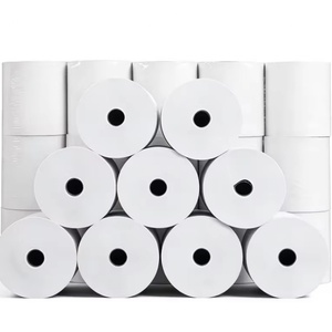 Rollos de Papel Térmico de Primera Calidad con Impresión Nítida y Tamaño Personalizable, Utilizados como Recibos en Bancos, Tiendas, Restaurantes y Transporte - Product Image 1