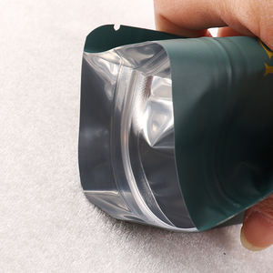 Sachet de thé imprimé en héliogravure avec fermeture éclair, Doypack Premium MOPP pour aliments secs et café, Sachet personnalisé à fond plat avec fermeture éclair pour feuilles de thé - Product Image 3