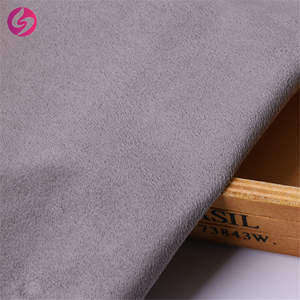 Cao trọng lượng đàn hồi Polyester nhung da lộn ngoại quan Faux lông vải - Product Image 4