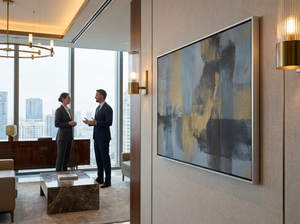 ผลิตในเยอรมนี แผงผนังเลนติกูลาร์แบบกำหนดเอง Lentiprint ขนาด 120x85 ซม. 40 LPI ภาพแนวนอน แบบไม่มีกรอบหรือกรอบสีเงิน ป้ายโฆษณา - Product Image 2