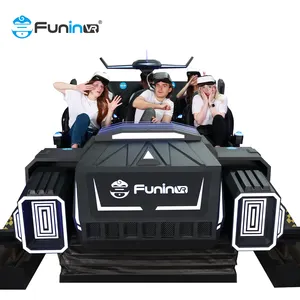 מכירה לוהטת Zhuoyuan Funin Vr 6 מושבים קיצוני Darkmarks 9D VR משקפיים מכונה משחק סימולטור כיסא