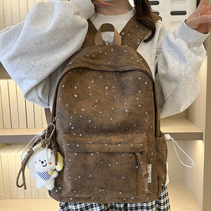 Hot Selling Fashion Large Capacity Student <strong>Backpack</strong> with Zipper Closure Multi-Pocket Ergonomic Design for Boys and Girls - Product Image 5