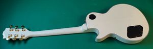 <span class=keywords><strong>Guitarra</strong></span> Eléctrica Distribuidora con Tapa Flameada, 6 Cuerdas, Mástil de Arce, Humbucker, Instrumento de Cuerdas, Color Blanco, OEM - Product Image 2