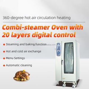 Horno Combinado Eléctrico Comercial de 20 Niveles, Horno Combinado de Sobremesa, Equipo de Cocina, Horno de Convección - Product Image 3