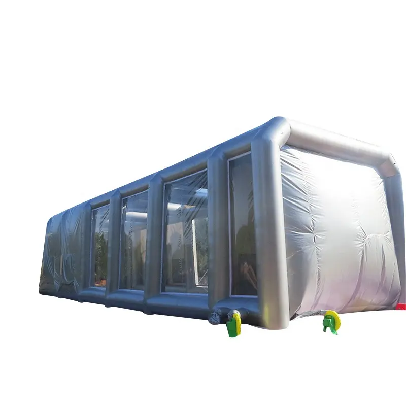 Large Custom Size Cabina De Pintura Outdoor Used Mobile Inflatable Paint Booth Inflatable Spray Booth for Car