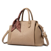 Sacs en cuir PU à motif crocodile, sacs à main pour femmes, sacs à main de luxe tendance pour femmes, sacs à main en cuir vegan, sacs fourre-tout personnalisés avec logo