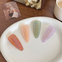 Pinces à cheveux FANXING en acétate, faites à la main, écologiques, légères, colorées, style simple, accessoires pour cheveux pour femmes, pour les fêtes