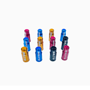 ENLEE Cache-valve de pneu français pour jantes, capuchons anti-poussière pour valves de vélo de route, accessoires en alliage d'aluminium, 50 pièces FV - Product Image 4