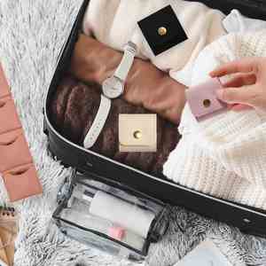 Estuche Organizador de Joyas de Viaje Multifuncional Plegable Mini para Aretes, Collares, Anillos, Cadenas, Pulseras y Broches - Product Image 6