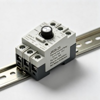 Relais de surcharge thermique bimétallique JRS1Dsp-25 avec protection contre la perte de phase et réinitialisation automatique, courant nominal 0,1-0,16A AC690V