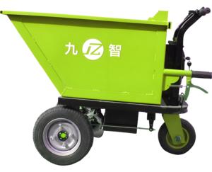 Troli tarik tangan Platform listrik baja kondisi baru dengan truk tangan gudang pegangan fleksibel untuk transportasi kargo - Product Image 5