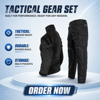 Ensemble de tenue de sécurité unisexe G3 Frog Suit, respirant, élastique, durable, pour entraînement tactique extérieur, camouflage en coton