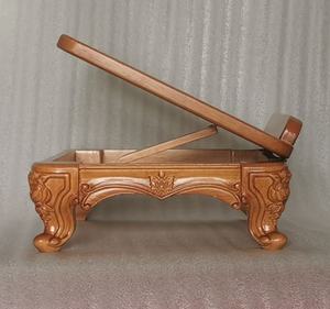 Estantería marrón de madera maciza hecha a mano de primera calidad, Iglesia religiosa personalizada, monasterio, capilla, Seminario, <span class=keywords><strong>biblioteca</strong></span>, escuela, sala de estar moderna - Product Image 2