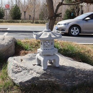 Vente en gros jardin extérieur aménagement paysager décoration sculpture sur pierre pagode japonaise <span class=keywords><strong>Yukimi</strong></span> lanterne lampe à vendre - Product Image 2