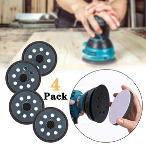 <span class=keywords><strong>4</strong></span> paquets de 5 pouces 8 <span class=keywords><strong>trous</strong></span> de remplacement pour ponceuse 5 "avec crochets et boucles pour machine Makita - Product Image 5