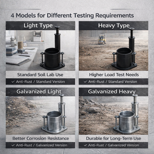 Manual Soil <strong>Compaction</strong> <strong>Test</strong> Apparatus Light Heavy <strong>Proctor</strong> <strong>Compaction</strong> Equipment for Geotechnical Lab - Product Image 3