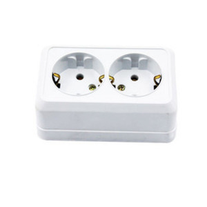 IMPA 792923 Double prise résine phénol Non étanche ronde 2 broches prise Siemens Allemagne Type pour les fournitures marines - Product Image 1