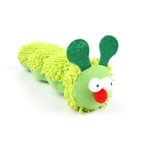 Jouet à mâcher pour chat en peluche en forme de chenille avec herbe à chat pour soulager l'ennui et stimuler le jeu interactif, option logo personnalisé, vente en gros - Product Image 3