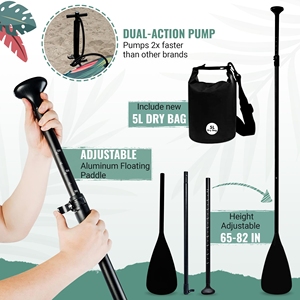 Mái chèo Hội Đồng Quản trị thêm rộng Inflatable đứng lên mái chèo Hội Đồng Quản trị với sup phụ kiện mềm ván lướt sóng Inflatable sup mái chèo - Product Image 5