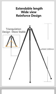 Mở rộng Trọng lượng nhẹ điện thoại <span class=keywords><strong>Tripod</strong></span> đứng điện thoại di động <span class=keywords><strong>Tripod</strong></span> phổ Máy tính để bàn điện thoại di động chủ Selfie Stick <span class=keywords><strong>Tripod</strong></span> - Product Image 3