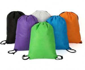 Professional <b>Drawstring</b> <b>Backpack</b> with logo Designer <b>Drawstring</b> Bags Custom String <b>Backpack</b> - Product Image 3