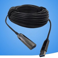 Cable de extensión AOC USB3.0 macho a hembra, OEM, de aleación de Zinc, Cable de extensión óptico USB3.1, precio de fábrica al por mayor