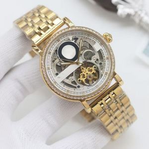 Montre mécanique de luxe pour homme, bracelet en acier inoxydable, verre saphir, résistance à l'eau 30 bars, style sport minimaliste - Product Image 5