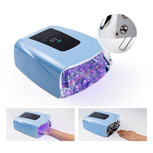 Nouveau 2025 Arrivée 86W Professionnel Rechargeable Sans Fil Portable Manucure Rapide Machine <span class=keywords><strong>De</strong></span> Durcissement Polonais Sèche Led Uv Lampe À Ongles Lumière - Product Image 1