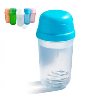 Botella de plástico transparente con logotipo personalizado para adultos, vaso de bebida transparente para gimnasio