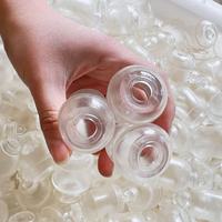 Composants de coque gonflable DIY en forme de bouteille transparente, jouet anti-stress vide à presser pour la décompression