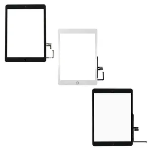 Nouveau remplacement pour iPad 5th 6th 7th Gen avant verre numériseur écran tactile A1822 A1893 A2197