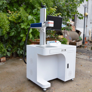 เครื่องเลเซอร์ไฟเบอร์ออลอินวันสำหรับโรงงาน 20W 30W 50W Raycus JPT เครื่องแกะสลักเลเซอร์แบบรวมสำหรับโลหะ สแตนเลส สลักโลโก้ Q - Product Image 3