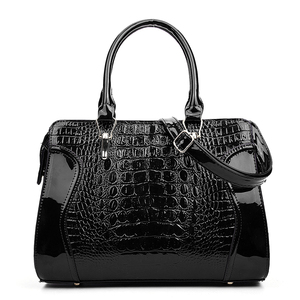 Borsa a Mano di Alta Qualità per Donna in Pelle con Motivo a Coccodrillo, Borsa a Tracolla, Sac à Main - Product Image 3