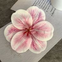 Kepala Bunga Tulip Buatan Realistis dari Plastik, Hiasan Bunga Cetak Plastik, DIY Jepit Rambut, Dekorasi Pernikahan