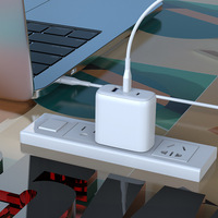 Chargeur d'ordinateur portable 65W PD Charge rapide 65W US EU KC UKCA AU Plug GaN plusieurs ports adaptateur secteur pour ordinateur portable Iphone