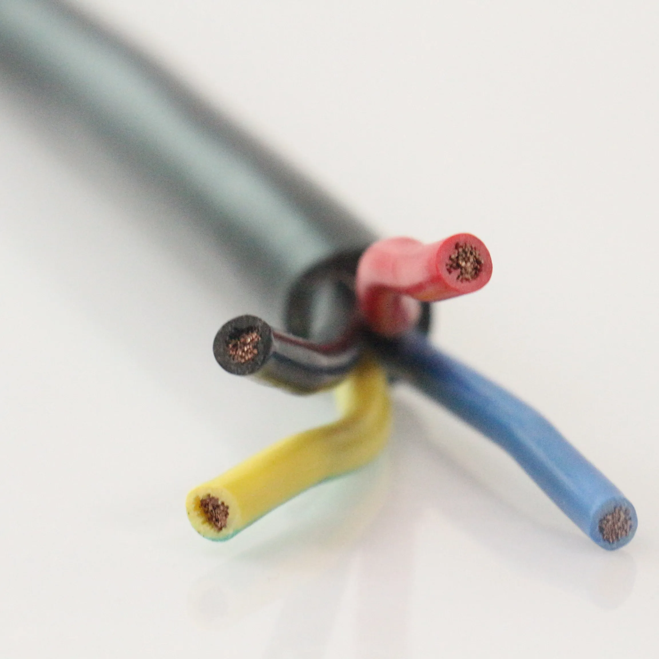 Cable eléctrico aislado de PVC, Flexible, 400V, 4x4mm