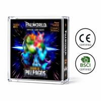Boîte de protection transparente personnalisée en acrylique flexible pour cartes de jeu Palworld TCG, boîte de rangement pour boosters de cartes à collectionner