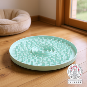 Plateau à lécher Junior Menthe 21 cm pour animaux de compagnie, bol à alimentation lente - Product Image 3