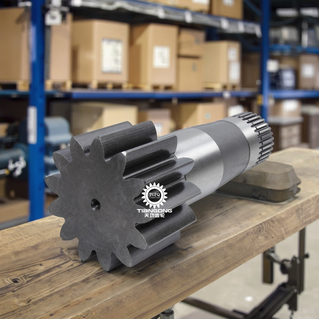 TGFQ Crawler Excavator Spare Parts SK200-1 Swing Shaft