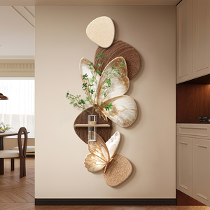 Style médiéval papillon hall d'entrée Art décor à la maison peinture atmosphère simplicité fond mur LED décor peinture - Product Image 3