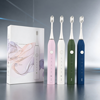 Nouveaux articles, brosse à dents de voyage intelligente polyvalente et colorée, kit de blanchiment des dents, brosse à dents électrique portable, soins bucco-dentaires