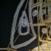 Lampes de salon, lustre en cristal en forme de bateau, luminaires suspendus en cristal